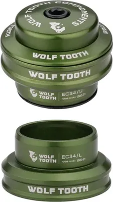 Obrázek produktu pro Hlavové složení Wolf Tooth Premium, 1 1/8", EC34/28.6 | EC34/30, olivová barva