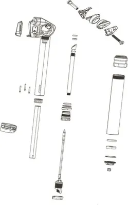 Zdjęcie produktu dla RockShox Rockshox Sattelklemm-Kit Reverb Axs