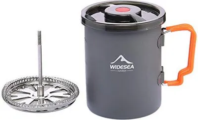 Zdjęcie produktu dla Widea Kempingowy ekspres do kawy z francuską prasą Dzbanek do kawy 750 ml