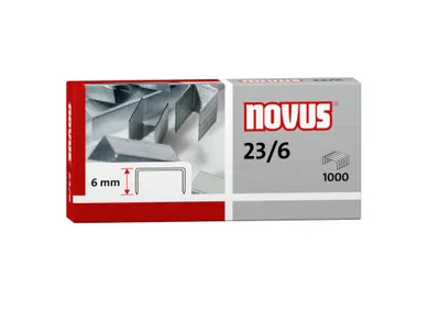 Obrázok produktu pre novus 42-0039 Heftklammern 23/6 1000ST