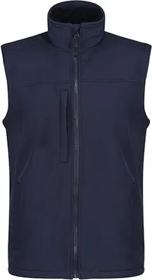 Produktbild von Regatta TRA788 | Flux Softshell Bodywarmer / Weste - Farbe: Navy/Navy - Größe: 5XL