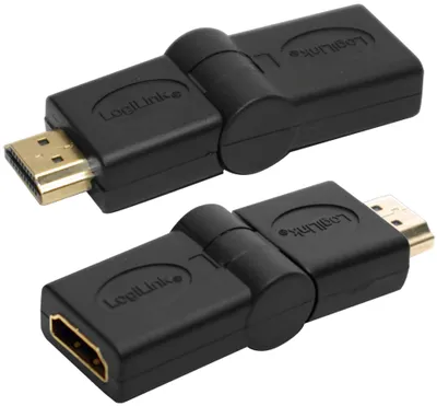 Produktbild von LogiLink HDMI-Adapter 180° schwenkbar
