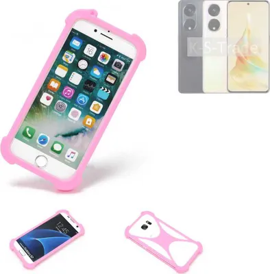 Produktbild von K-S-Trade Handy Hülle kompatibel mit Oppo Reno8 T Schutz Hülle Bumper Silikon Schutz Hülle Cover Case Silikoncase Silikonbumper TPU Softcase