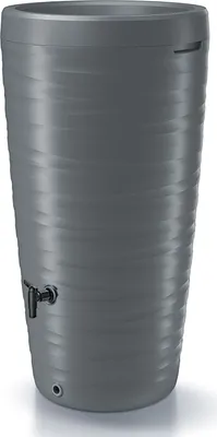 Produktbild von Regentonne 240 Liter-  H 118 cm - Regenfass Frostsicher und UV Beständig - Regenfass - Regenwassertonne - Regenwassertank - Regenwassersammler