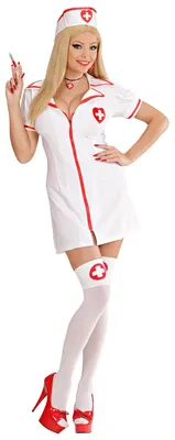 Obrázok produktu pre "KRANKENSCHWESTER" (šaty, klobúk) - Veľkosť: L