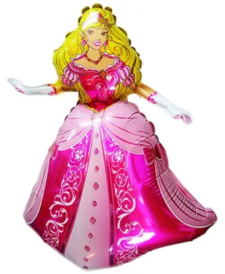 Zdjęcie produktu dla Balon Foliowy Księżniczka różowa- 72 cm, Grabo