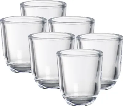 Produktbild von Bolsius - Glashalter für Votivkerzen - 6 STK - 6,5 cm - Rund - Votivkerzenhalter