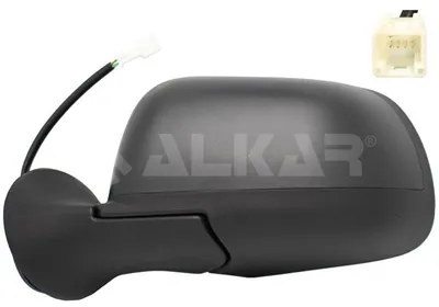 Produktbild von ALKAR 6125613 Außenspiegel Seitenspiegel Links für DACIA DUSTER Beheizt Konvex Elektrisch