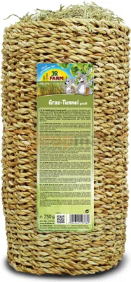 Produktbild von JR Gras-Tunnel groß Nagetiere Ergänzungsfuttermittel 750 g  - 4x700g