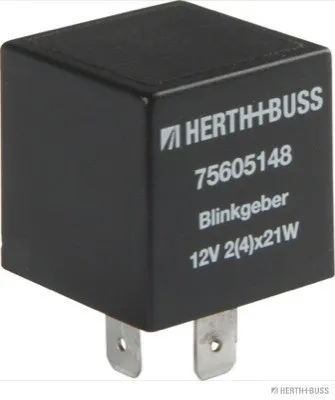 Produktbild von HERTH+BUSS ELPARTS 75605148 Blinkgeber Blinkerrelais für VW Transporter IV Bus (70B, 70C, 7DB, 7DK, 70J, 70K, 7DC, 7DJ) GOLF III (1H1) GOLF II