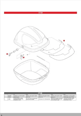 Produktbild von Befestigungsblech GiVi für Verschlussblock für CY14N