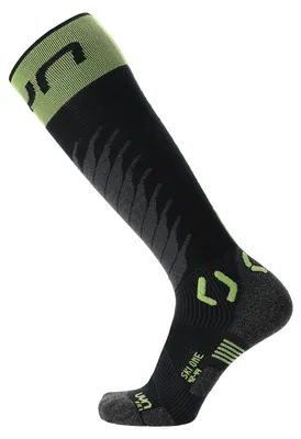 Obrázek produktu pro UYN MAN SKI ONE MERINO SOCKS Black/Lime 45/47