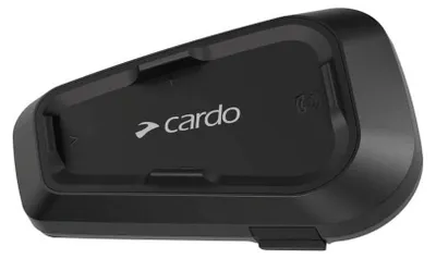 Immagine prodotto di Kit interfono Bluetooth Spirit Duo per moto Cardo, nero, confezione da due pezzi