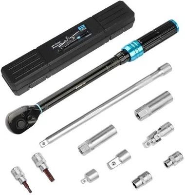 Image de Jeu de clés dynamométriques 3/8 pouces, 5-60 Nm, pour voiture et vélo