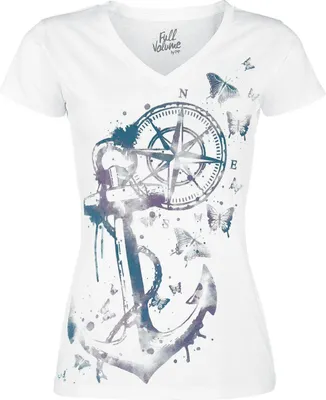 Produktbild von Full Volume by EMP Damen Shades Of Truth weiß XL
