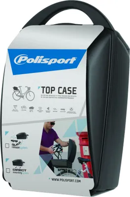 Immagine prodotto di POLISPORT Bauletto per bicicletta Sistema di sgancio rapido nero