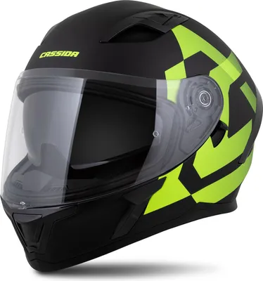 Produktbild von Integralhelm Schutzhelm Cassida Orbit Grind black matt yellow fluo Größe M