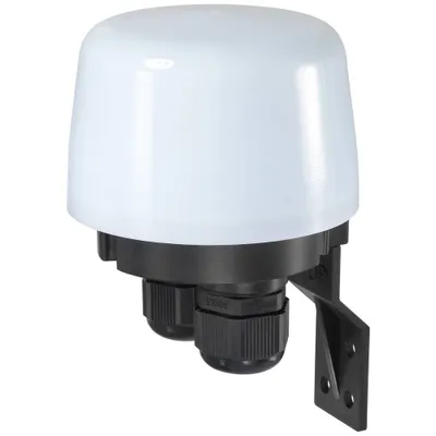 Produktbild von Sygonix SY-5836544 Dämmerungsschalter Weiß, Schwarz 230 V/AC 1 Schließer