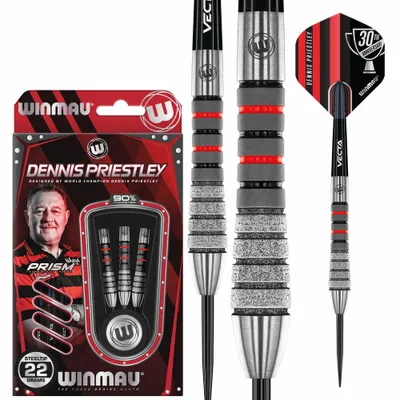 Produktbild von Winmau Dennis Priestley Diamond 30th Anniversary 90% - Steeldarts