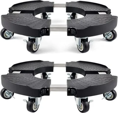 Zdjęcie produktu dla Solidne wózki do transportu roślin, 38–53 cm, nośność 350 funtów
