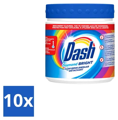 Produktbild von 10 x Dash Diamond Bright Kleur Vlekverwijderaar - 500 g - Vorteilspackung - 10 Stücke