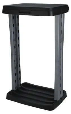 Müllbeutelhalter 60 l anthrazit 43x31x9,5 cm recycelbar