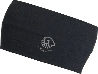 Giesswein Stirnband Brentenjoch Merino Jersey in schwarz
