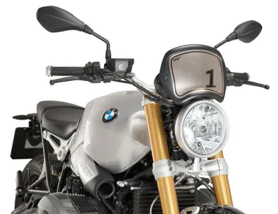 Zdjęcie produktu dla PUIG 9167J Panel przedni ABS pasuje do BMW R NINET Czarny matowy