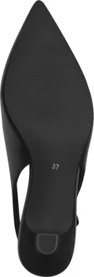 Produktbild von MARCO TOZZI Damen Pumps Queenie Vegan Sling 2-29500-44, Größe:38 EU, Farbe:Schwarz