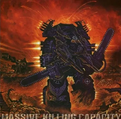 Obrázok produktu pre Dismember - Massive Killing Capacity (Yellow Orange Marbled Coloured) (LP)