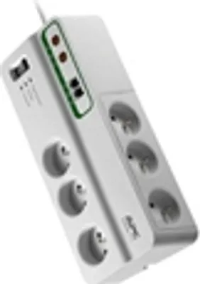 Zdjęcie produktu dla APC PMH63VT-FR, 1836 J, 6 x gniazdo sieciowe, Typu E, 230 V, 50 Hz, 2300 W