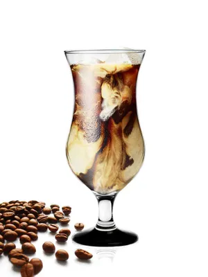 Produktbild von 6 Stück Cocktailgläser 480ml 9 Varianten Hurricane Longdrinkgläser Bargläser (Schwarz)