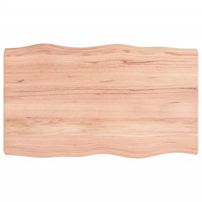 Obrázek produktu pro vidaXL Stolová deska 100x60x(2-6) cm z masivního dřeva s ošetřenou hranou stromu