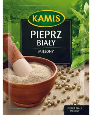 Obrázok produktu pre Kamis Biely korenie mleté 15 G