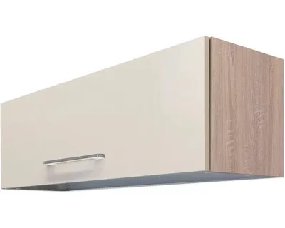 Produktbild von Kuchynská skrinka horná s vyklápacími dvierkami Flex Well Nepal 100 x 32 x 32 cm kašmír lesk dub sonoma matný