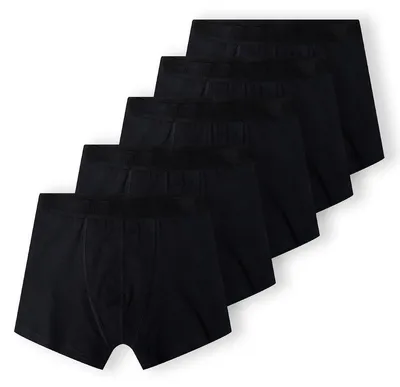 Produktbild von Minoti 5er-Pack Boxershorts Schwarz Gr. XXL für Herren