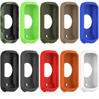 Immagine prodotto di Custodia in silicone per computer GPS per bicicletta Garmin Edge 1050, colore verde