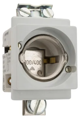 Image de NEOZED socle de fusible D03, 100A 1 pôle - Socle de fusible non irradié 1xD03 100A 01722.470000