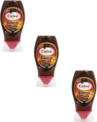 Produktbild von 3x Calvé Salsa Barbecue gusto extra Fritessoße Soße Party Sauce Italian extra Geschmack 250ml