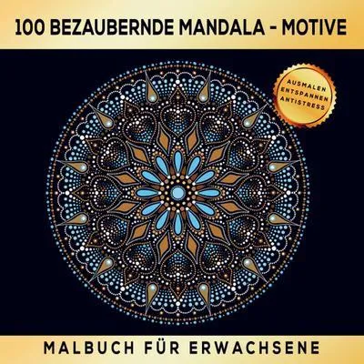 Produktbild von Malbuch für Erwachsene - 100 bezaubernde Mandala Motive