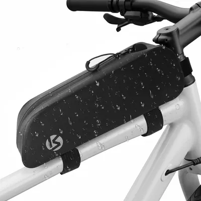 Image de Sacoche de cadre pour tube supérieur, 1,2 litre, étanche, pour vélo électrique, sacoche de vélo