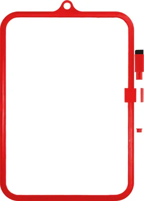 Produktbild von Kangaro k-59001 Whiteboard 18,5 x 26 cm mit Marker-Radierer