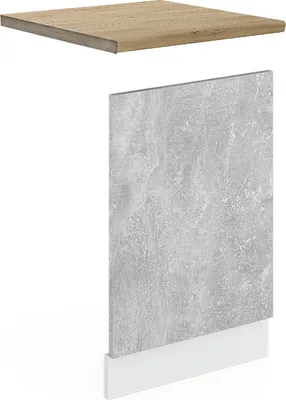 Zdjęcie produktu dla Panel przedni Vicco R-Line Beton 45 cm , BP Dąb, Model 45545