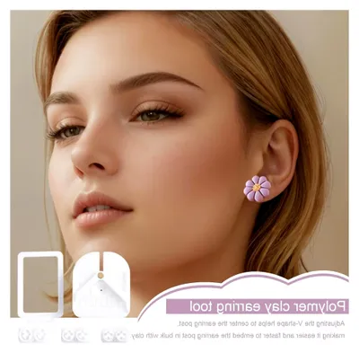Image de Outil d'insertion pour boucles d'oreilles en métal