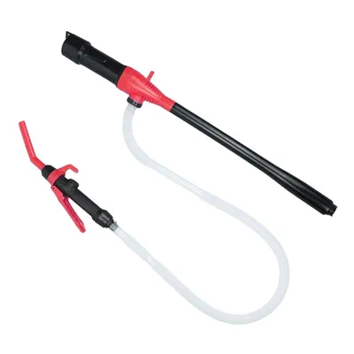 Immagine prodotto di Pompa per benzina portatile con tubo flessibile da 90 cm, pompa per benzina con ugello di regolazione del flusso, pompa diesel da 8 l al minuto - PUMPORA