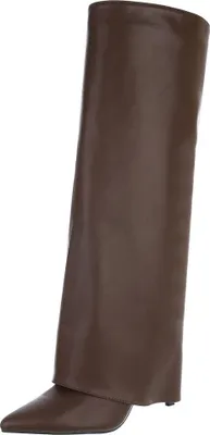 Produktbild von Ital-Design Damen Stiefel Leicht gefüttert Lederoptik High-Heel Stiefel 90109687 Braun Gr.  36