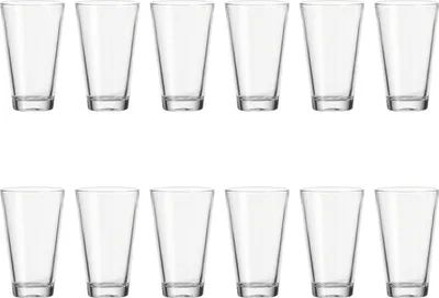 Produktbild von Leonardo Ciao LD Becher 12er Set, Wasserglas, Saftglas, Trinkglas, Trinkbecher, Ø 8 cm, 300 ml, 17207