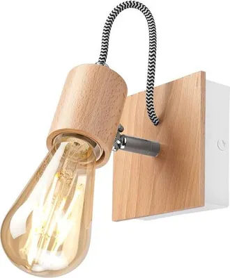 Produktbild von Wandleuchte GUSTAVO weiss E27 L:13cm H:11cm dimmbar