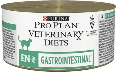 Image de Purina Veterinary Diets Gastrointestinal EN Feline, boîte 4 x 195g
