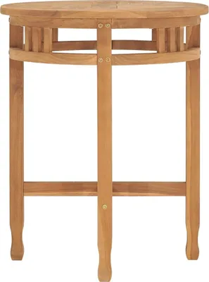 Zdjęcie produktu dla vidaXL Stolik bistro Ø60x60 cm z litego drewna tekowego